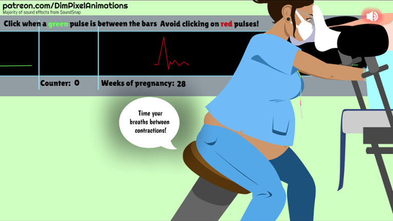 "Birth Note" Public Clothed Birth Game Part 3 Image