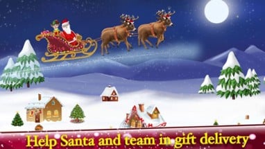 Christmas Santas Gift Delivery Image