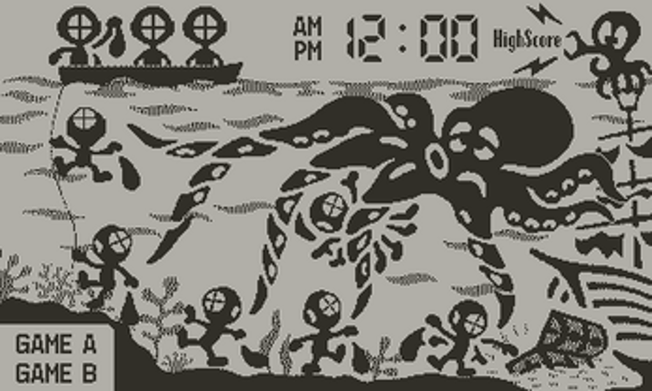 Crank & Watch: Octopus (Playdate) Image