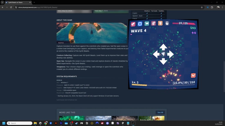 Desktop Defender screenshot