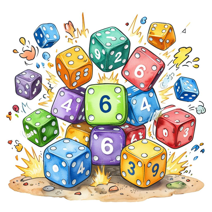 Games like Dices's Merge