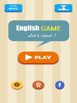 English Game - Vocabulary Game screenshot