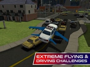 Flying Police Car Simulator &amp; Cop driver games Image