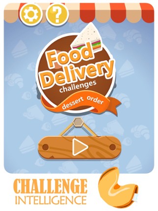 Food delivery-dessert order screenshot