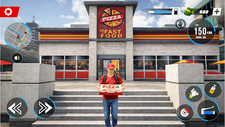 Pizza Delivery Rider Simulator screenshot