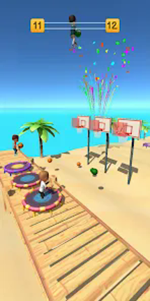 Jump Up 3D: Basketball game screenshot