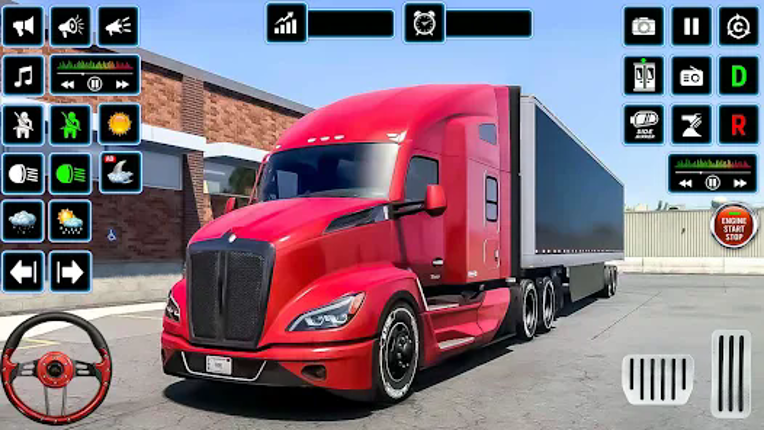 Truck Driver 3D US Truck Game screenshot