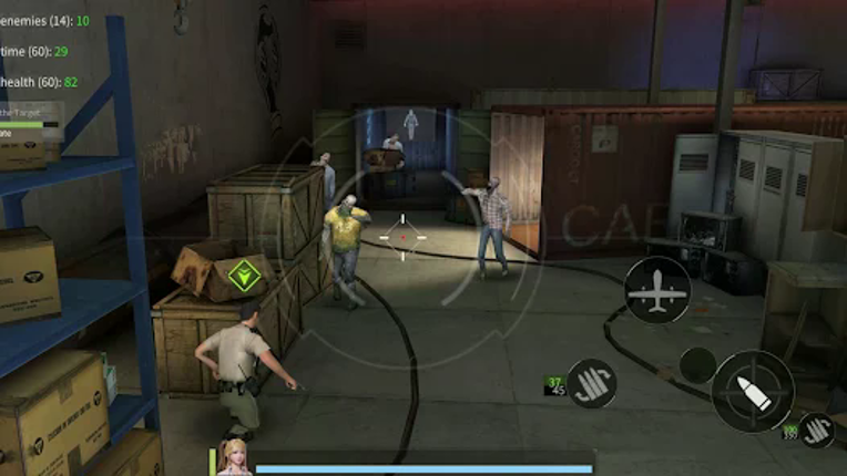 Hot Girl: Shooting Gun Game screenshot