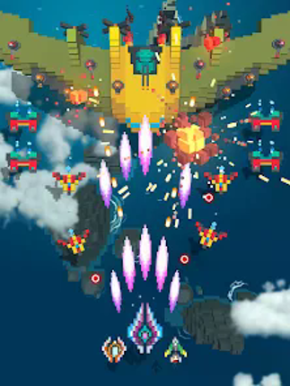 Sky Wings VIP : Pixel Fighters screenshot