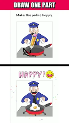 Draw Happy Police: Save all Image