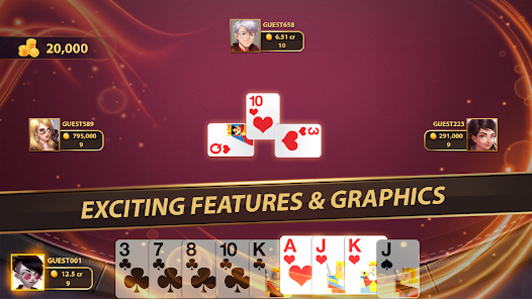 Bhabhi Thulla - Card Game screenshot