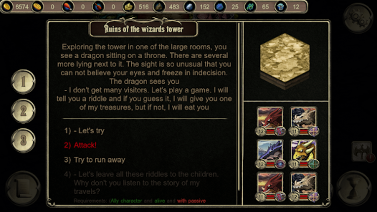 Grim wanderings 2: RPG Image