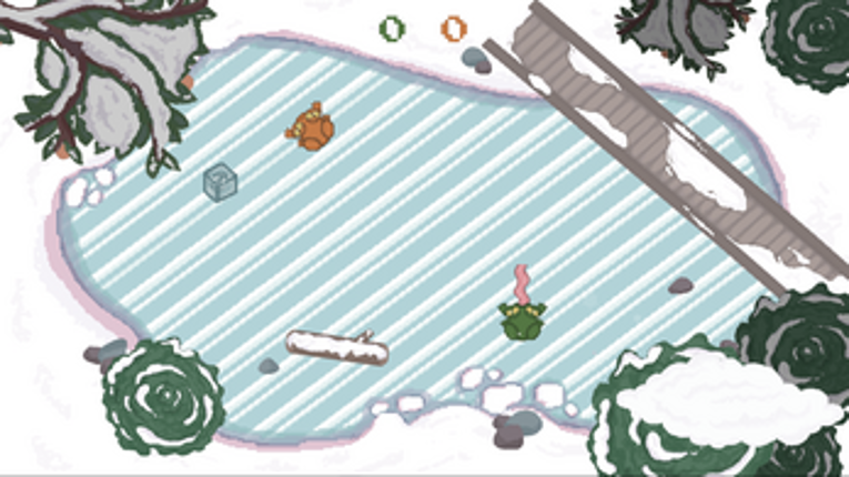 Hangry Frogs - On Ice screenshot