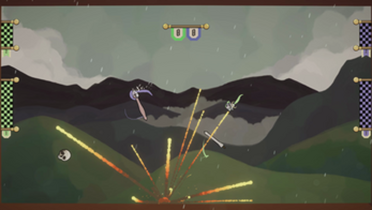 Jousting Off Image