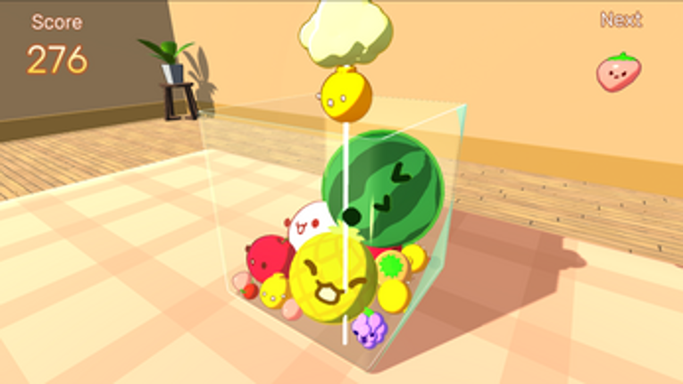 Fruit Game 3D (Suika-Like) screenshot