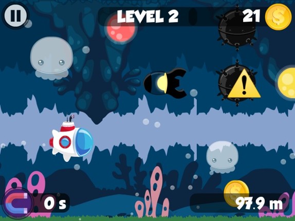 Little rainbow submarine run Image