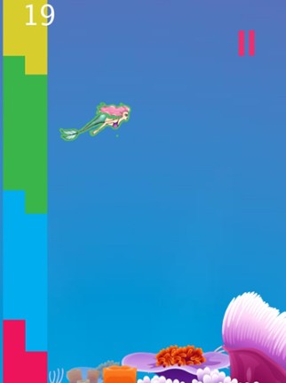 Mermaid Door - Swim view the sea world Image