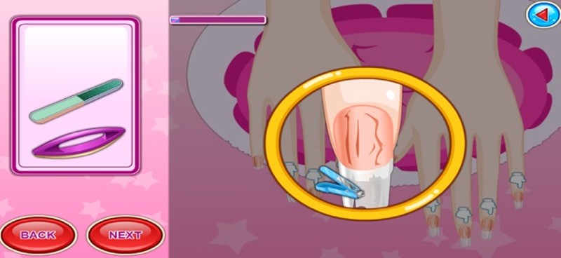 My Fashion Nail Salon Game screenshot