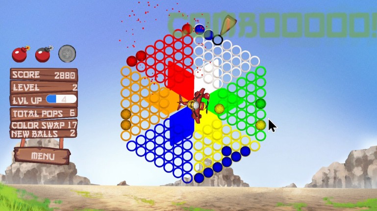 Orbital cascade screenshot