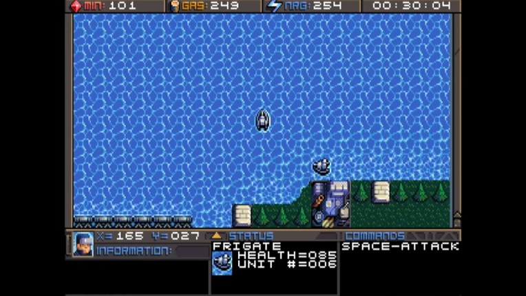 Planet X3 (DOS) screenshot