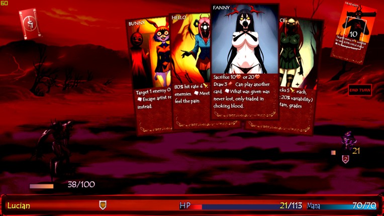 SIN CARDS: Welcome to the Netherworld screenshot