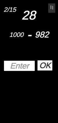 Speed Maths screenshot