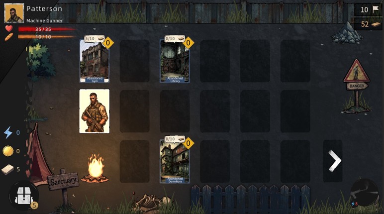 Zombie Epoch:Deck Apocalypse screenshot