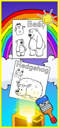 ABC Animals Coloring Book screenshot