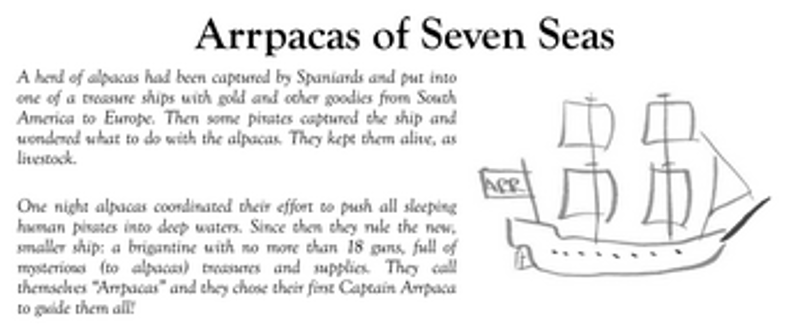 Arrpacas of Seven Seas Image