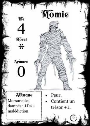 Bestiaire osr (compatible mork borg) screenshot