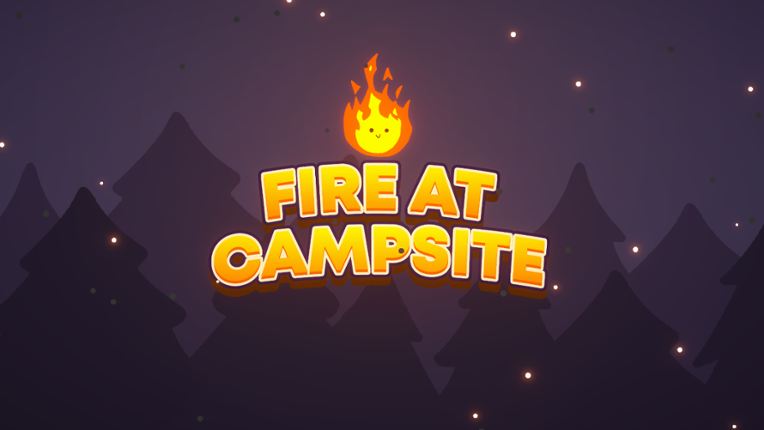 Fire at Campsite Image