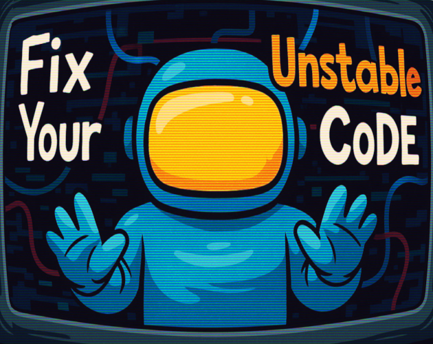 Games like Fix Your Unstable Code[لازم تغير شاشتك ل 60 فريم، اسف ]