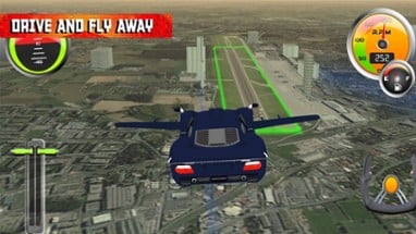 Flying Car: City Driving Sim Image