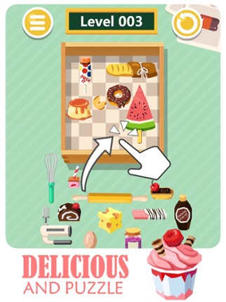 Food delivery-dessert order screenshot