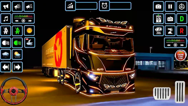 Truck Driver 3D US Truck Game screenshot
