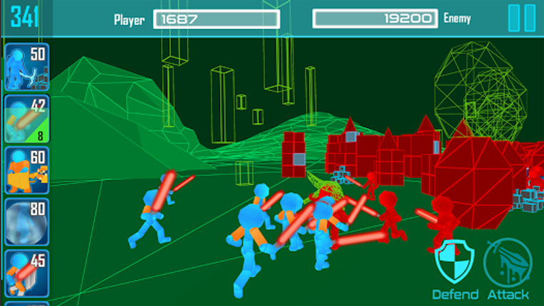 Stickman: Legacy of Neon Warri screenshot