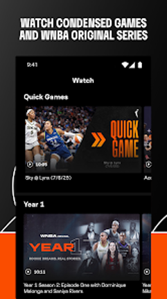 WNBA - Live Games & Scores screenshot