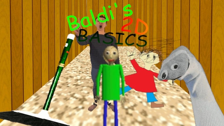 Baldi's Basics Plus 2D Game Cover