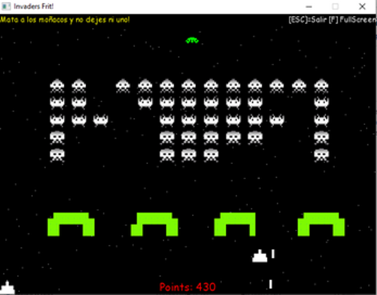 FitoInvaders (Windows) screenshot