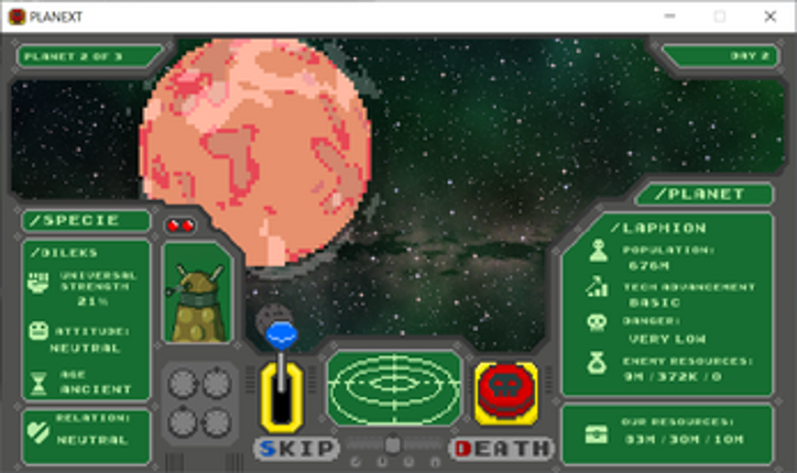 PLANEXT screenshot