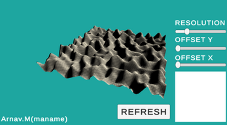 Procedural Terrain Generation (Perlin Noise) Image