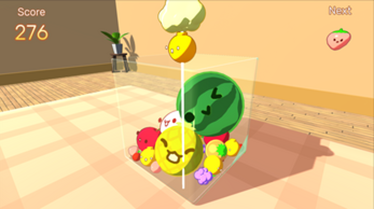 Fruit Game 3D (Suika-Like) screenshot