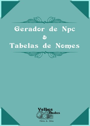 Gerador de Npc's & tabelas de Nomes screenshot