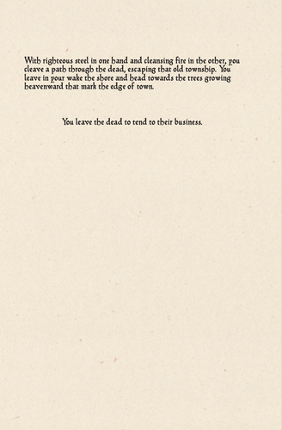 HOLLOW BETWIXT, Or A Death Untamed - A Digital Poetry Zine Image