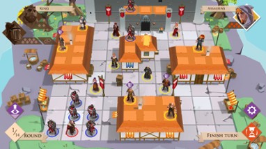 King and Assassins: The Board Game Image