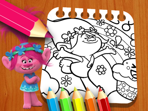 Games like Les Trolls Coloring Book