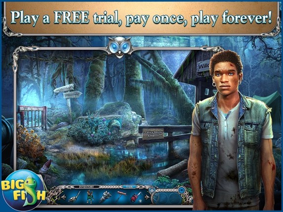 Mystery Trackers: Nightsville Horror HD - A Hidden Object Adventure screenshot