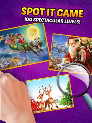 Spot the Difference Merry Christmas Find it Game.s screenshot