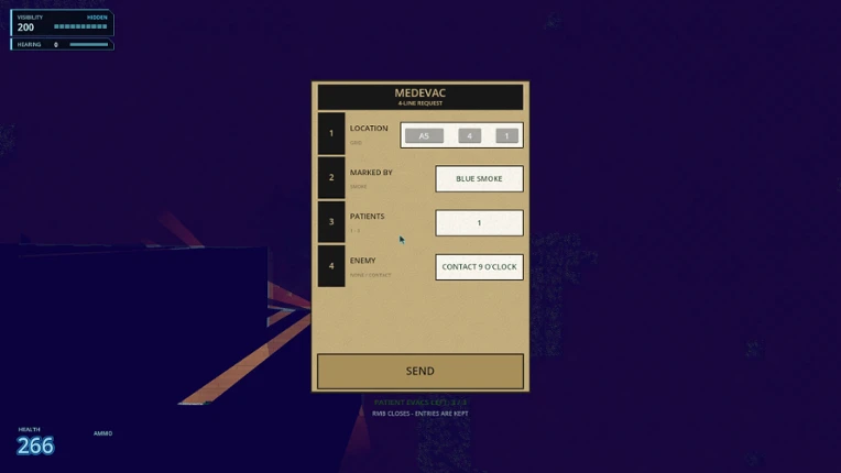 SPOTREP screenshot