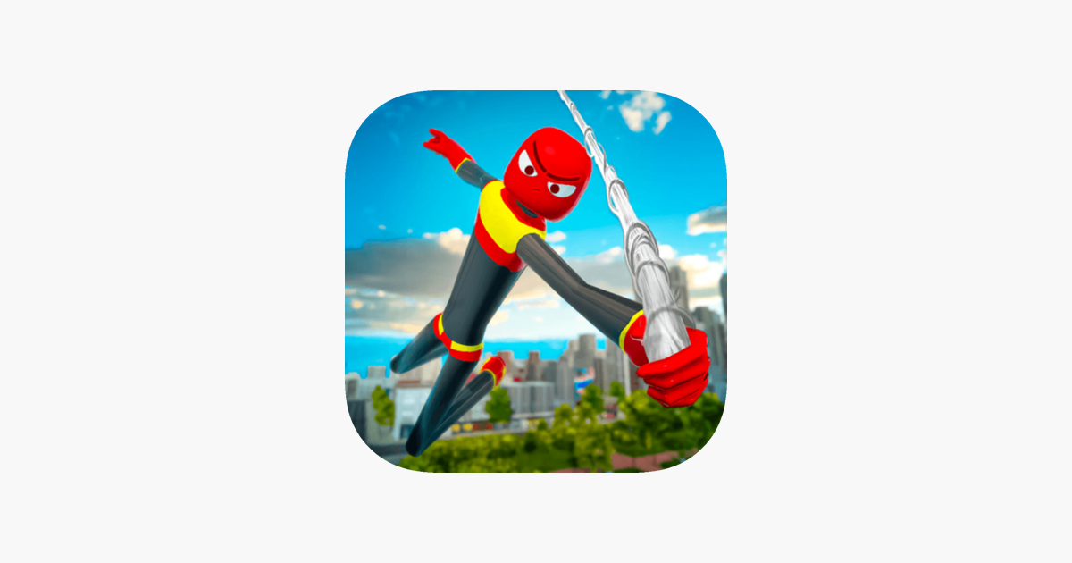 Games like Stickman Spider Rope Hero 3D